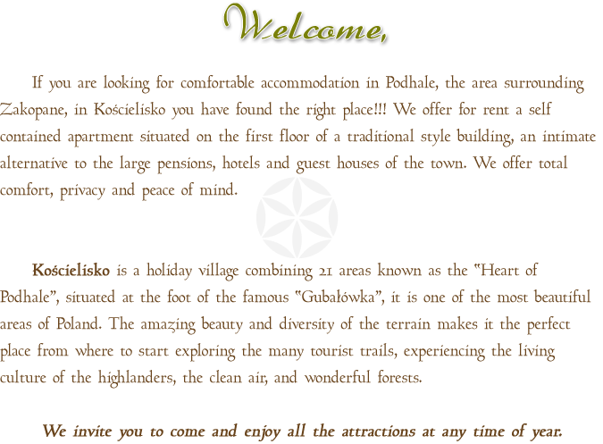 Welcome